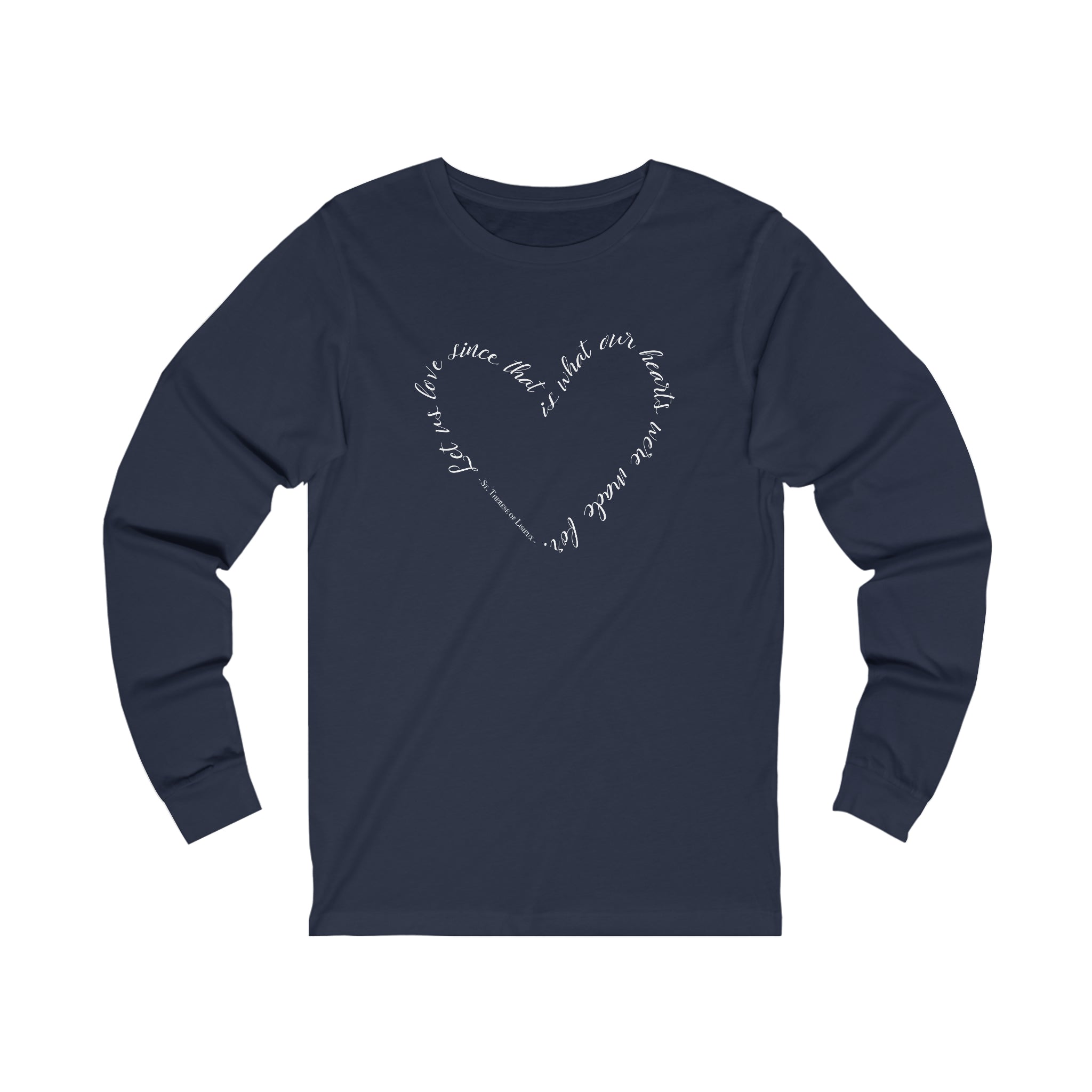 "Let Us Love" Long Sleeve Tshirt - Adoption Benefit