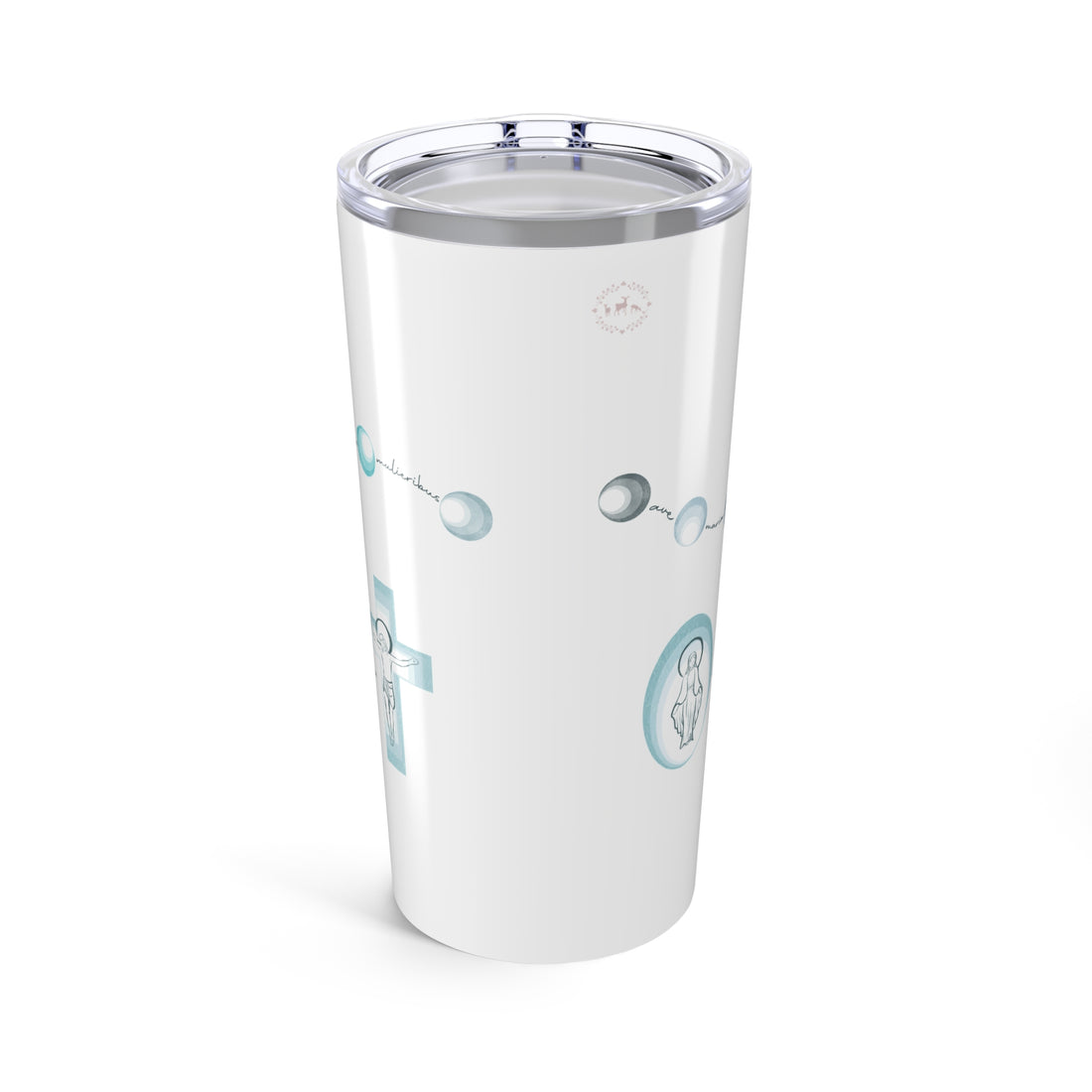 Ave Maria Rosary 20oz Ringneck Tumbler