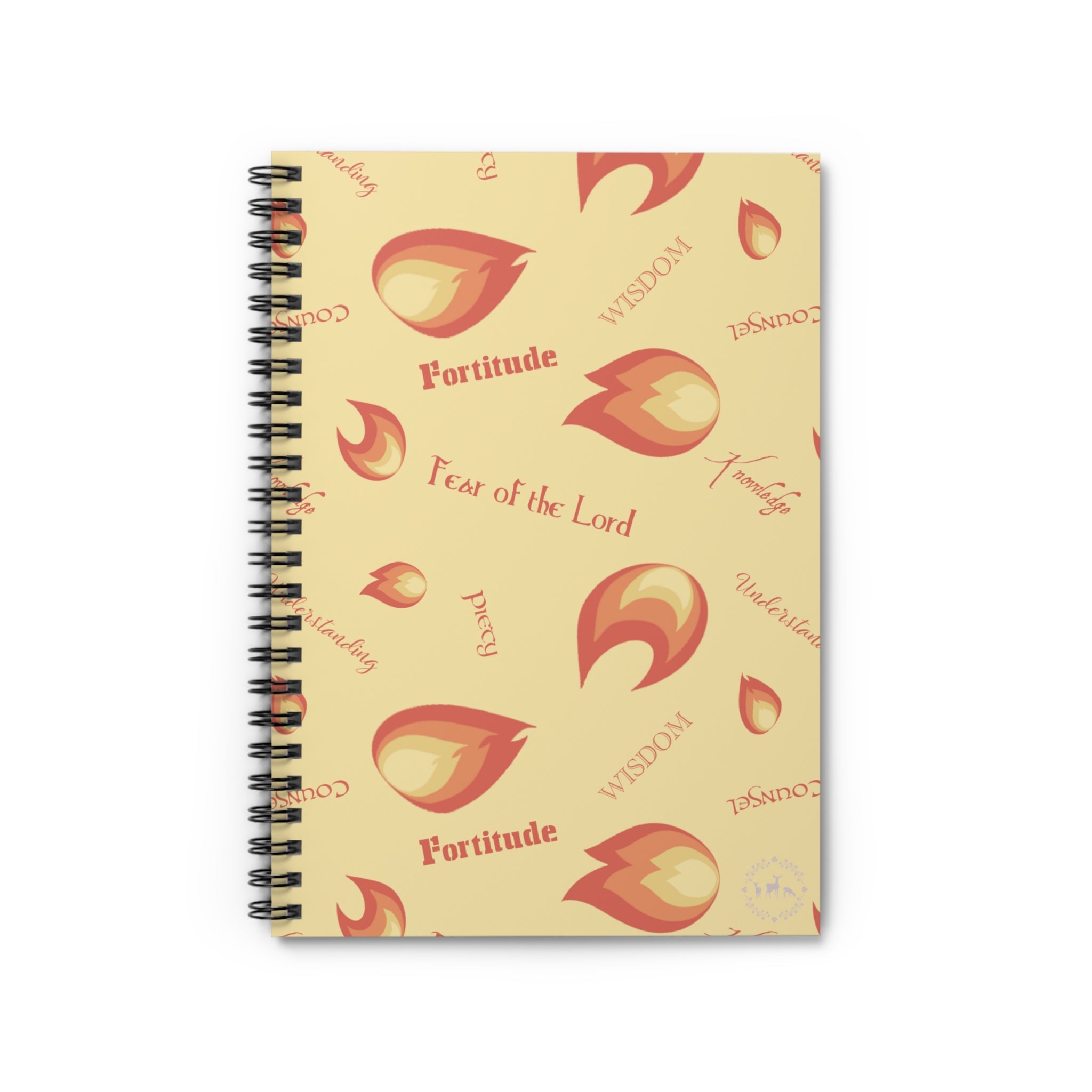 Gifts of the Holy Spirit Spiral Notebook - Ruled Line