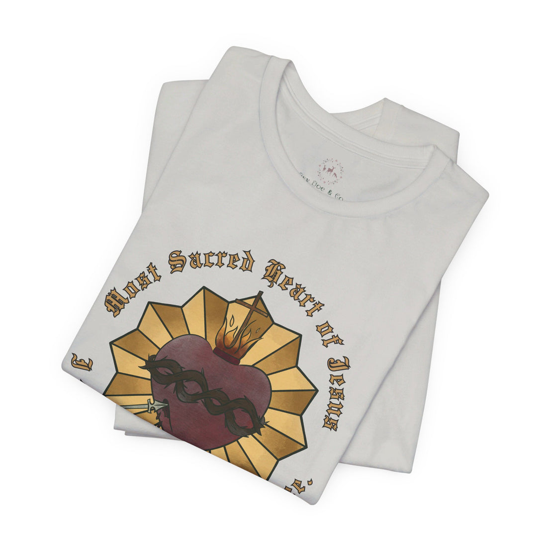 2024 Sacred Heart Stained Glass T-Shirt