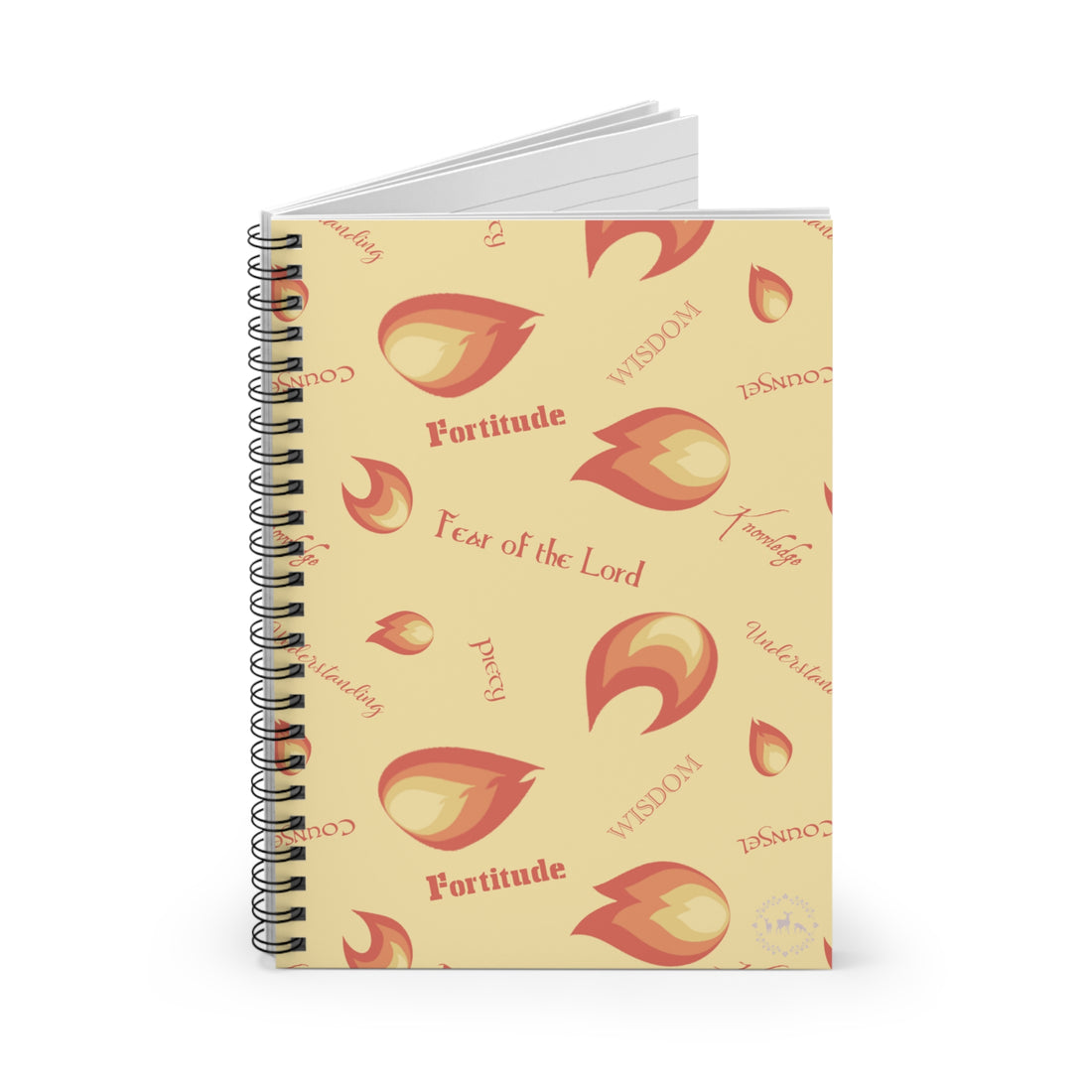 Gifts of the Holy Spirit Spiral Notebook - Ruled Line