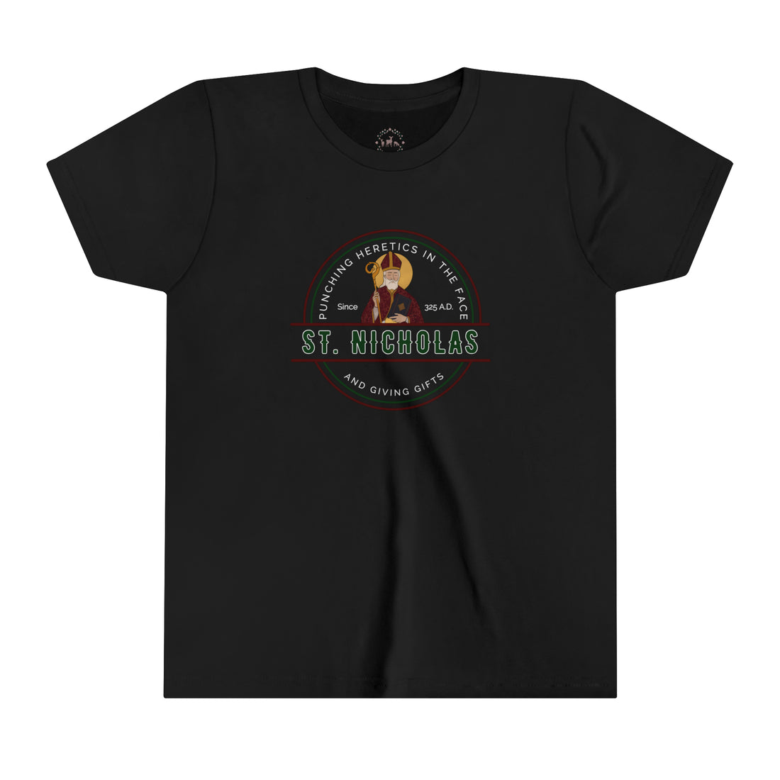 St. Nicholas Tshirt (Youth Sizes) - Barrel Branding Style