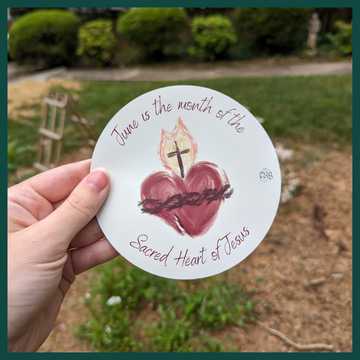 Month of the Sacred Heart Magnet