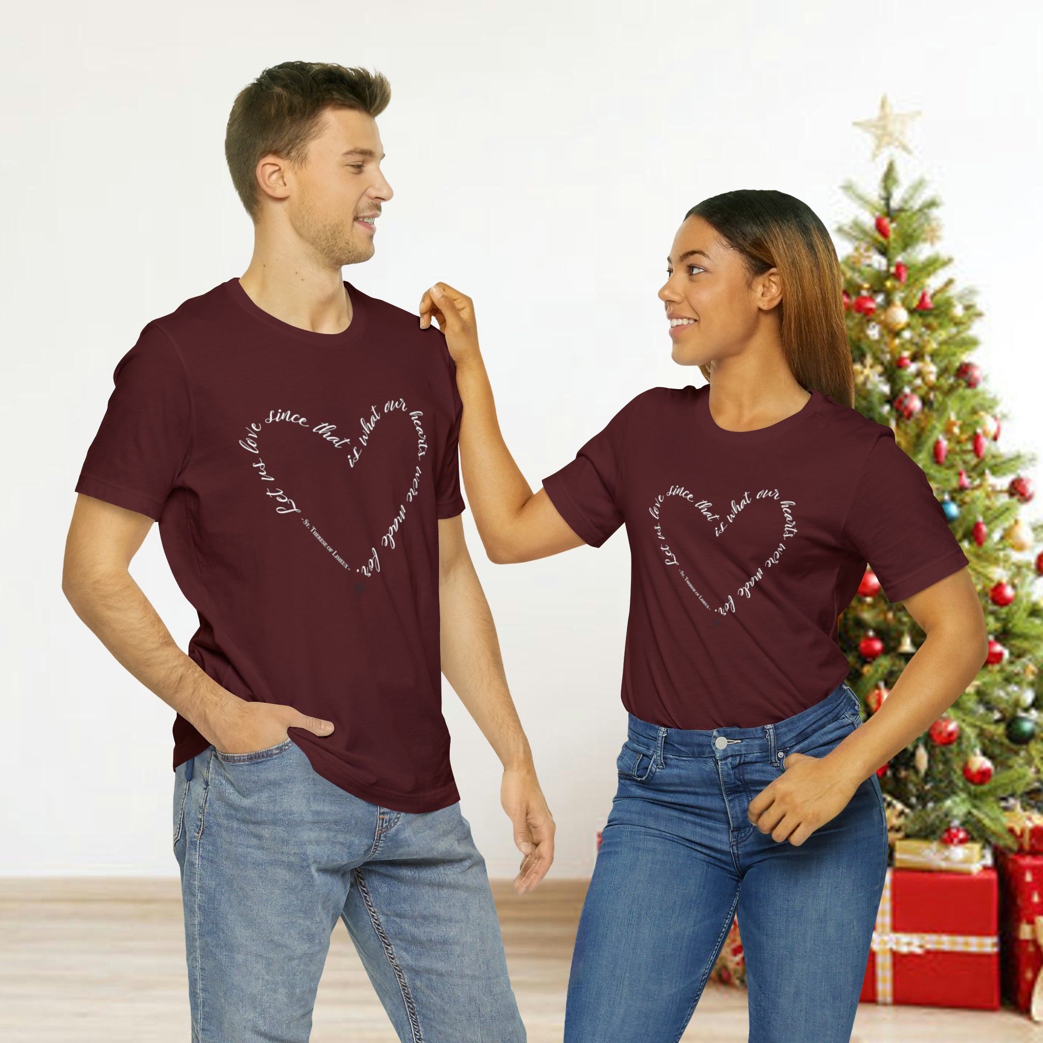 "Let us Love" Adult Unisex Tshirt - Adoption Benefit Design