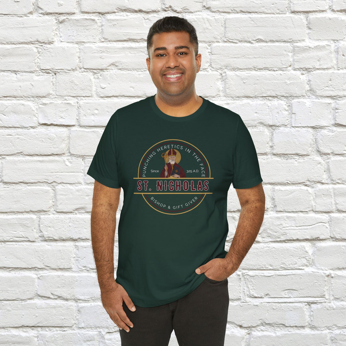 St. Nicholas T-Shirt - Barrel Branding Style