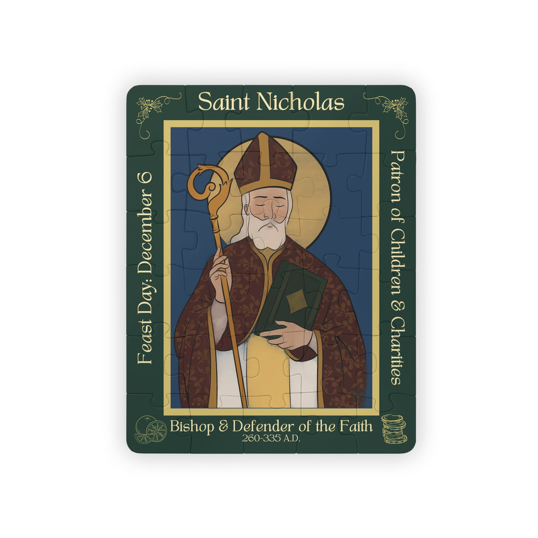 Saint Nicholas 30-Piece Children's Puzzle