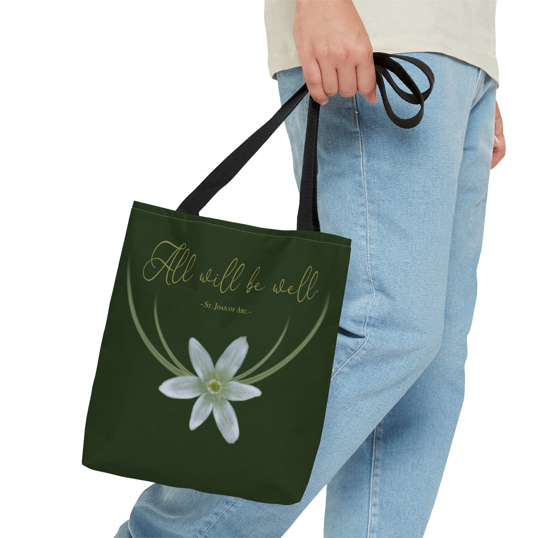 “All will be well.” Tote Bag