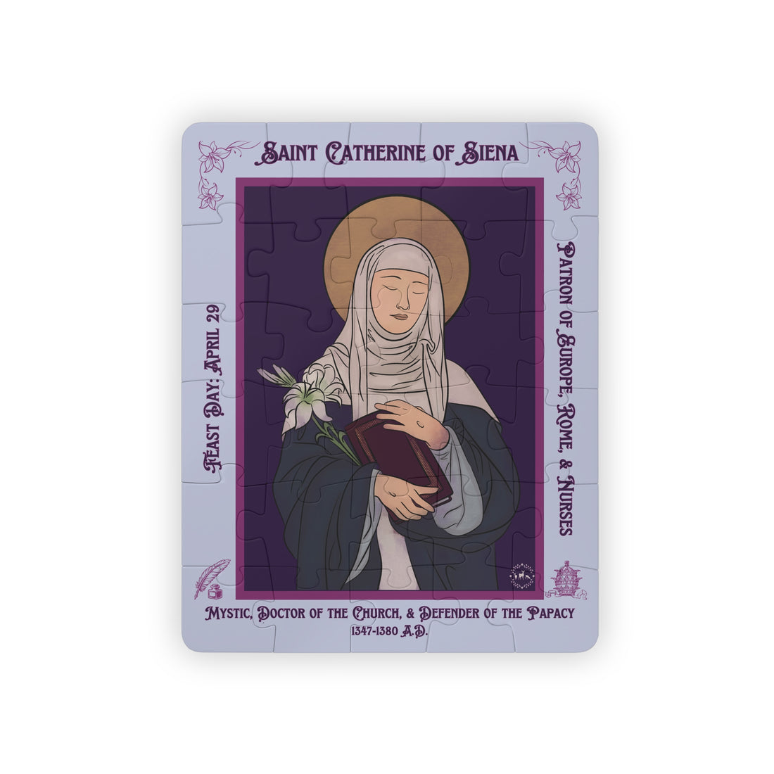 Saint Catherine of Siena 30-Piece Children's Puzzle